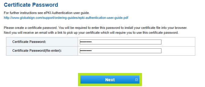 Délivrer un certificat d'administrateur dans EPKI 03.png