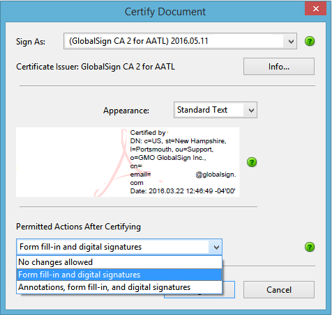 PDF-XChange Co Ltd :: Knowledge Base :: What is the difference between  Place Signature, Sign Document and Certify in PDF?