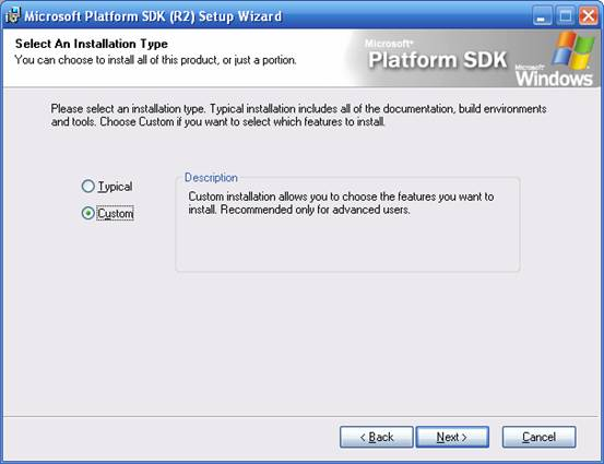 Timestamping Setup Wizard Custom