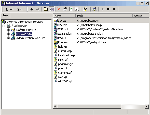 Microsoft Exchange 2003 IIS