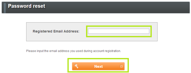 Registered Email