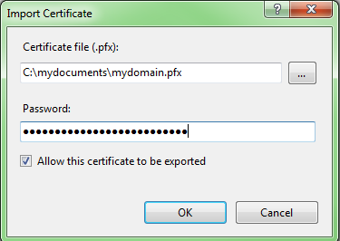 Private Key Password