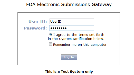 Login ESG