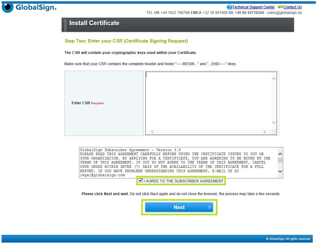 Download and Install Code Signing Certificate (HSM based)