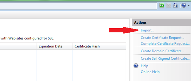 Install Pfxpkcs12 Internet Information Services Iis 7 Install 5115
