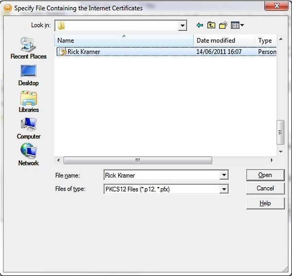 Sign and Encrypt Lotus Notes 8.5 Email PersonalSign Sign and